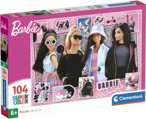 Детски пъзел Clementoni от 104 части - Барби (вариант 3)
