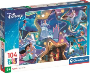 Детски пъзел Clementoni от 104 части - Магически моменти на Дисни