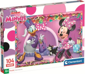 Детски пъзел Clementoni от 104 части - Мини и Дейзи