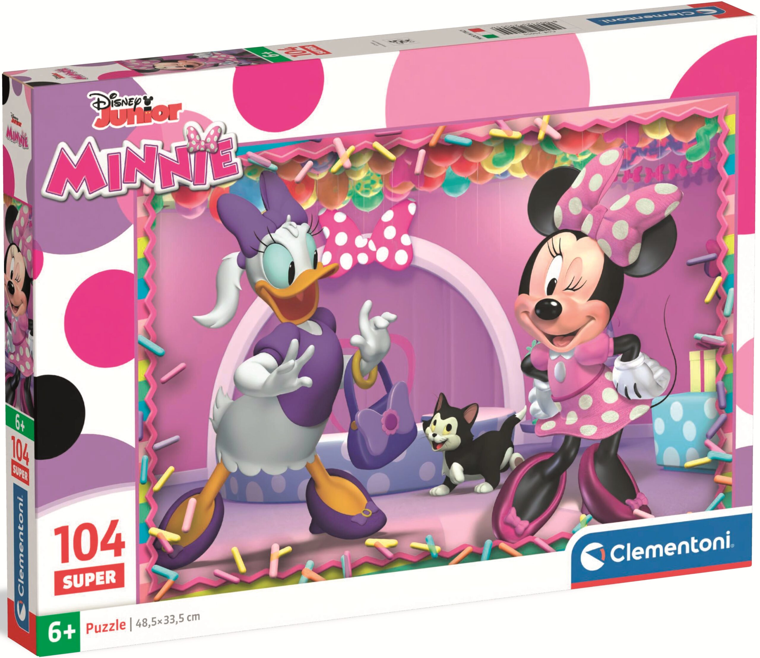 Детски пъзел Clementoni от 104 части - Мини и Дейзи