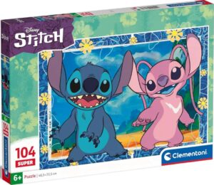 Детски пъзел Clementoni от 104 части - Стич (вариант 4)