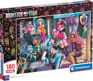 Детски пъзел Clementoni от 180 части - Монстър Хай