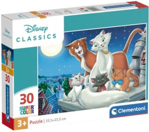 Детски пъзел Clementoni от 30 части - Аристокотките