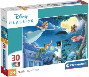 Детски пъзел Clementoni от 30 части - Питър Пан