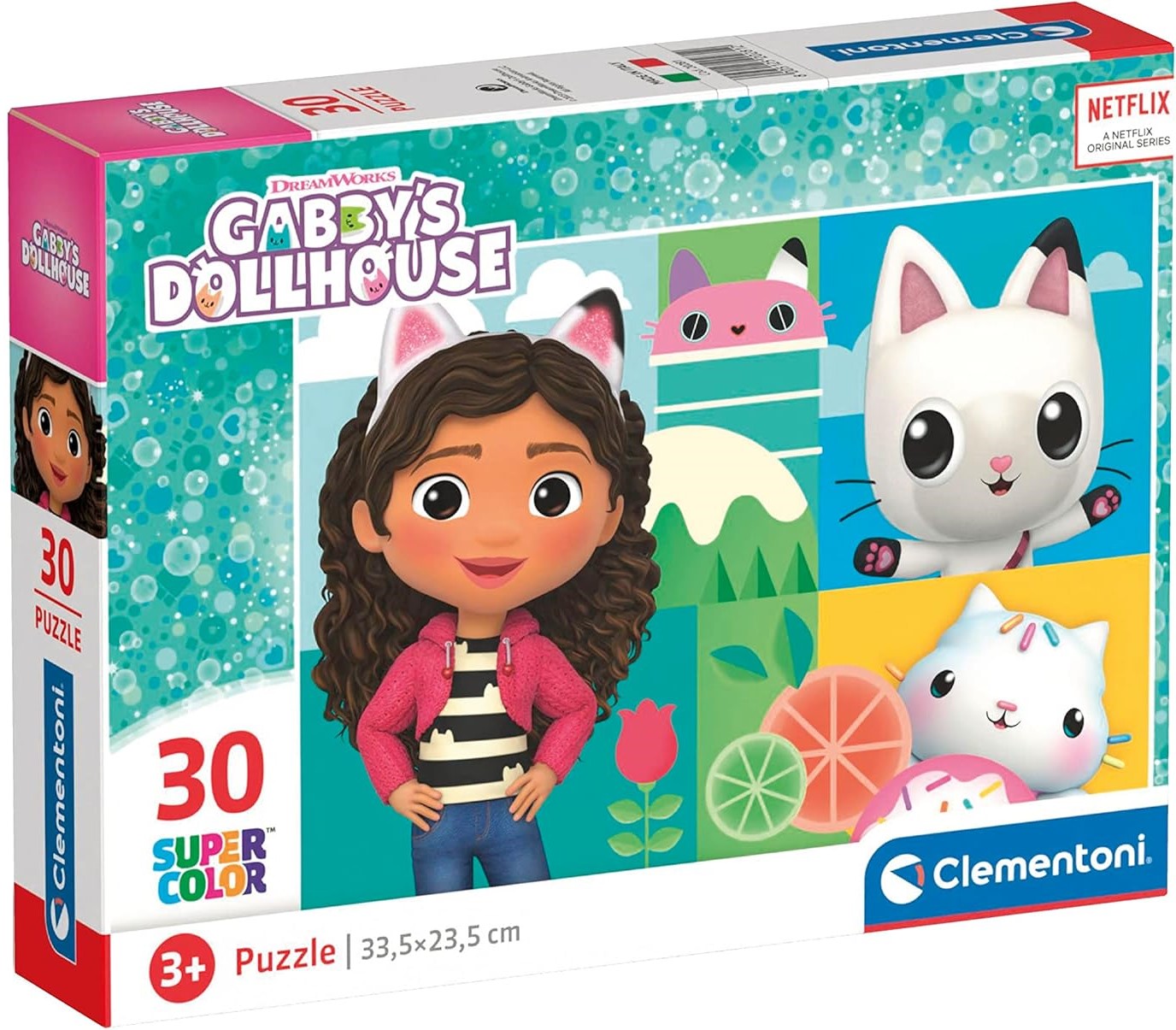 Детски пъзел Clementoni от 30 части - Къщата за кукли на Габи