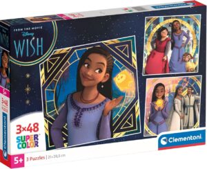 Детски пъзел Clementoni от 3 x 48 части - Желание
