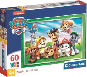 Детски пъзел Clementoni от 60 части - Пес патрул