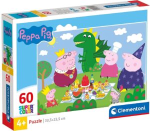 Детски пъзел Clementoni от 60 части - Прасенцето Пепа