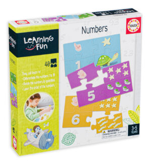 Детски пъзел Educa от 40 части - Числа