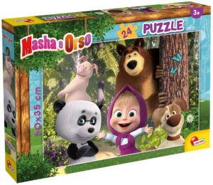 Детски пъзел Lisciani от 24 части - Ще бъдем ли приятели?