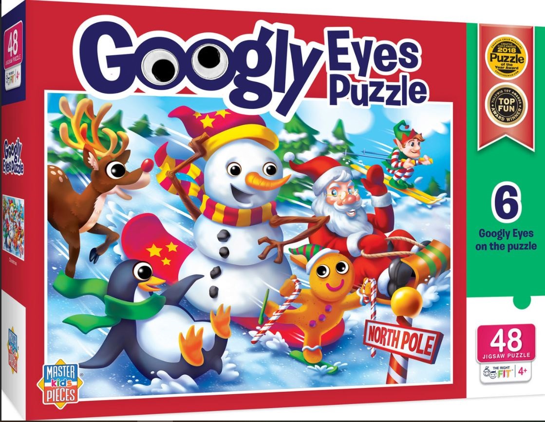 Детски пъзел Master Pieces от 48 части - Зимни приключения