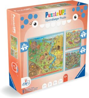Детски пъзел Ravensburger 3 в 1 - История