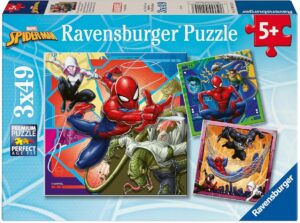 Детски пъзел Ravensburger 3 x 49 части - Спайдърмен