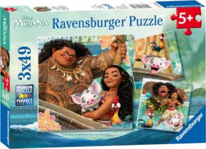 Детски пъзел Ravensburger 3 x 49 части - Ваяна