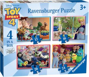 Детски пъзел Ravensburger 4 в 1 - Играта на играчките 4