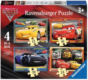 Детски пъзел Ravensburger 4 в 1 - Колите 3