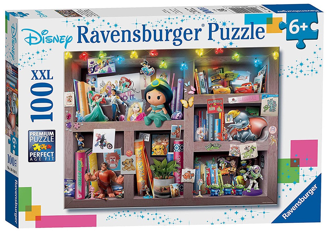 Детски пъзел Ravensburger от 100 XXL части - Дисни колекция