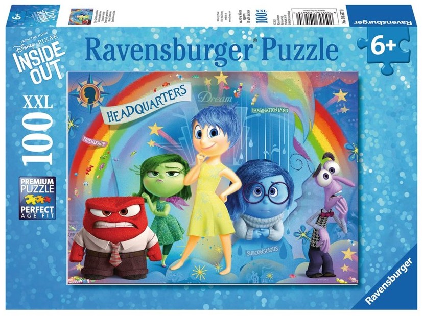 Детски пъзел Ravensburger от 100 XXL части - Смесени емоции