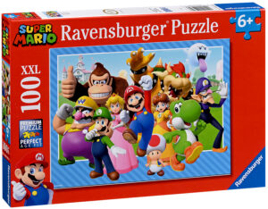 Детски пъзел Ravensburger от 100 XXL части - Супер Марио