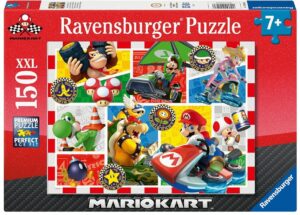 Детски пъзел Ravensburger от 150 XXL части - Марио Карт