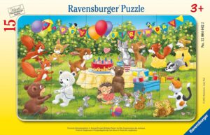 Детски пъзел Ravensburger от 15 части - Парти за рожден ден