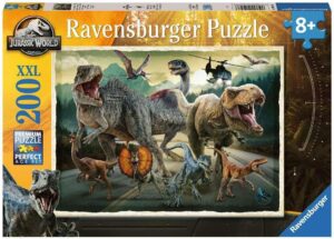 Детски пъзел Ravensburger от 200 XXL части - Джурасик свят