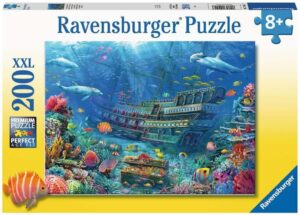 Детски пъзел Ravensburger от 200 XXL части - Потънал кораб