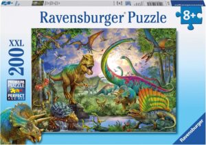Детски пъзел Ravensburger от 200 XXL части - Царството на гигантите