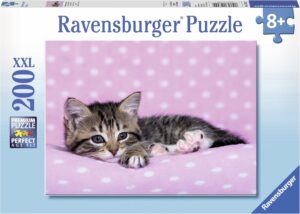Детски пъзел Ravensburger от 200 XXL части - Време за дрямка
