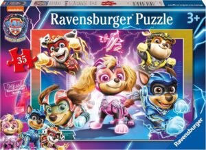 Детски пъзел Ravensburger от 35 части - Пес патрул: Супер филмът