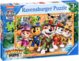 Детски пъзел Ravensburger от 35 части - Пес Патрул в джунглата