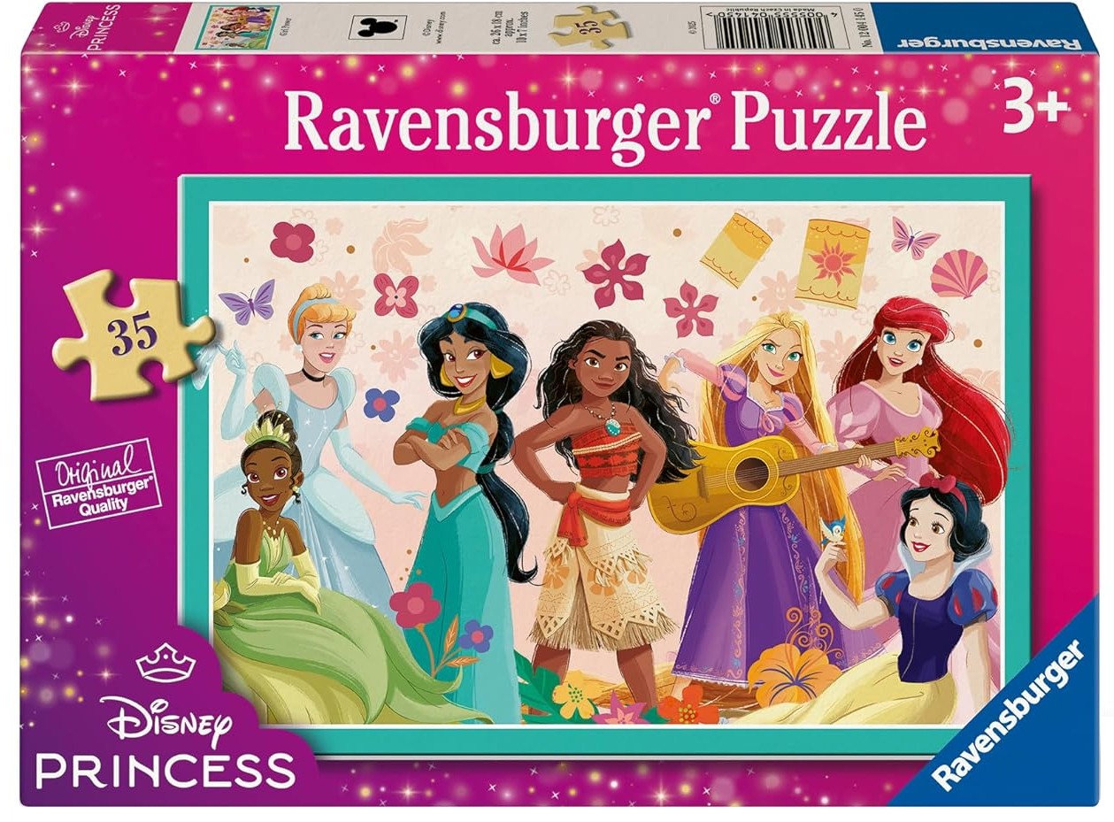 Детски пъзел Ravensburger от 35 части - Принцесите на Дисни