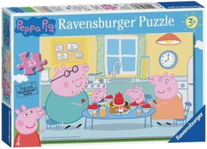 Детски пъзел Ravensburger от 35 части - Време за семейство с Пепа Пиг
