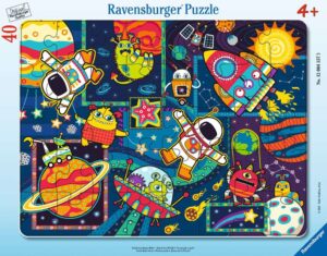 Детски пъзел Ravensburger от 40 части - Извън този свят!