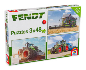 Детски пъзел Schmidt 3 в 1 - Работа на полето