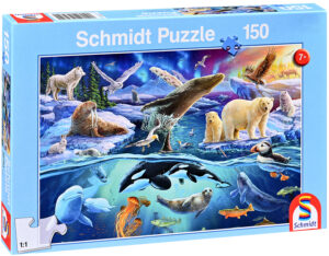 Детски пъзел Schmidt от 150 части - Полярни животни