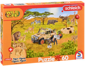Детски пъзел Schmidt от 60 части - В саваната
