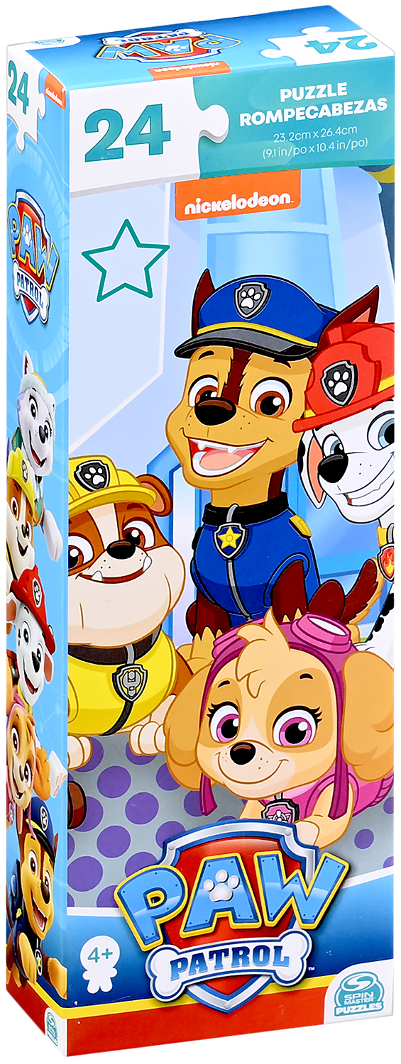 Детски пъзел Spin Master от 24 части - Пес Патрул, 1