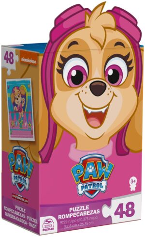 Детски пъзел Spin Master от 48 части - Пес патрул, Скай