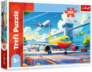 Детски пъзел Trefl от 100 части - Крал на небесата