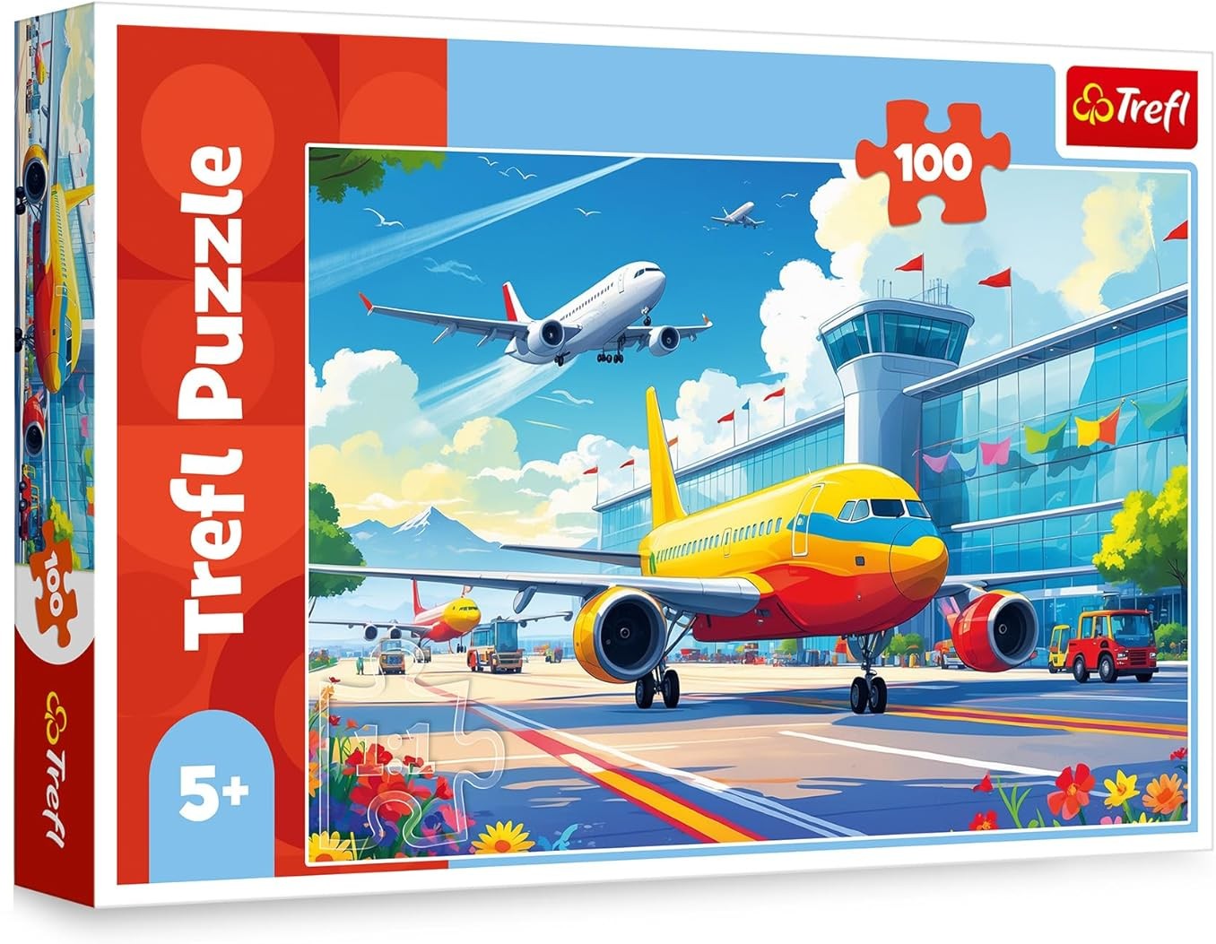 Детски пъзел Trefl от 100 части - Крал на небесата