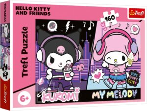 Детски пъзел Trefl от 160 части - Правилата на Куроми