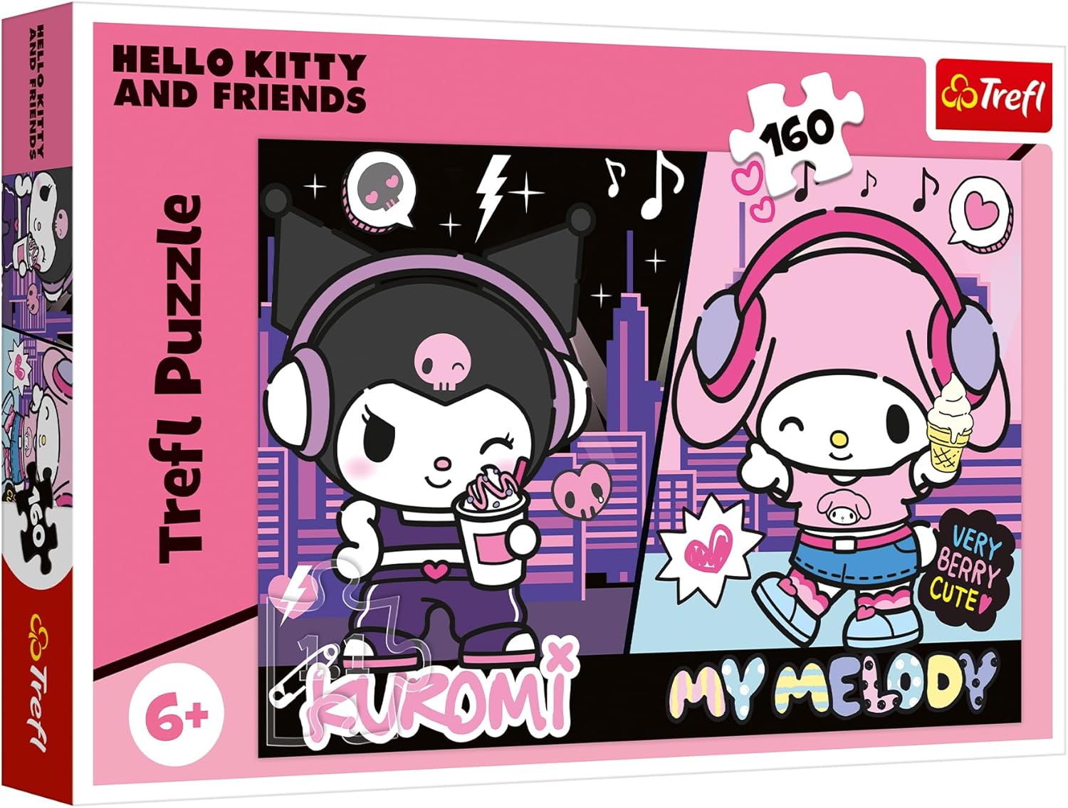 Детски пъзел Trefl от 160 части - Правилата на Куроми