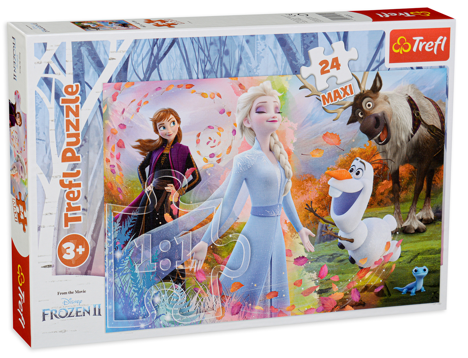 Пъзел Trefl от 24 макси части - Приключенията на Елза и Анна