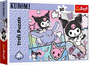 Детски пъзел Trefl от 30 части - Забавлявай се с Куроми