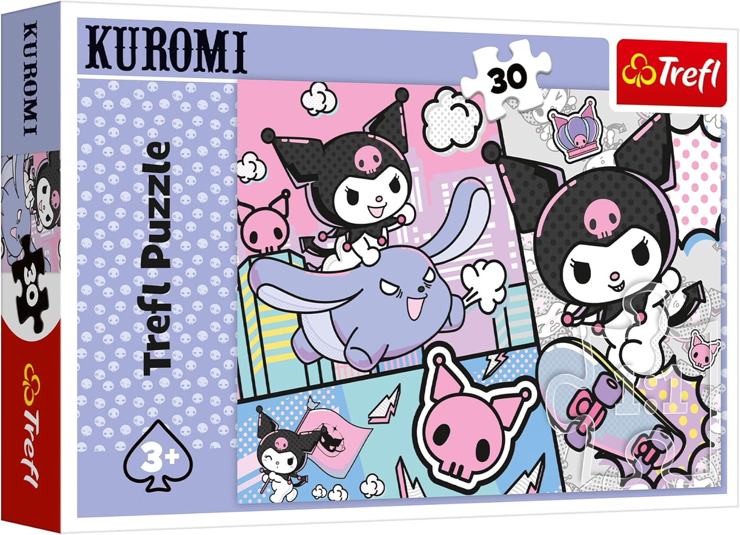 Детски пъзел Trefl от 30 части - Забавлявай се с Куроми