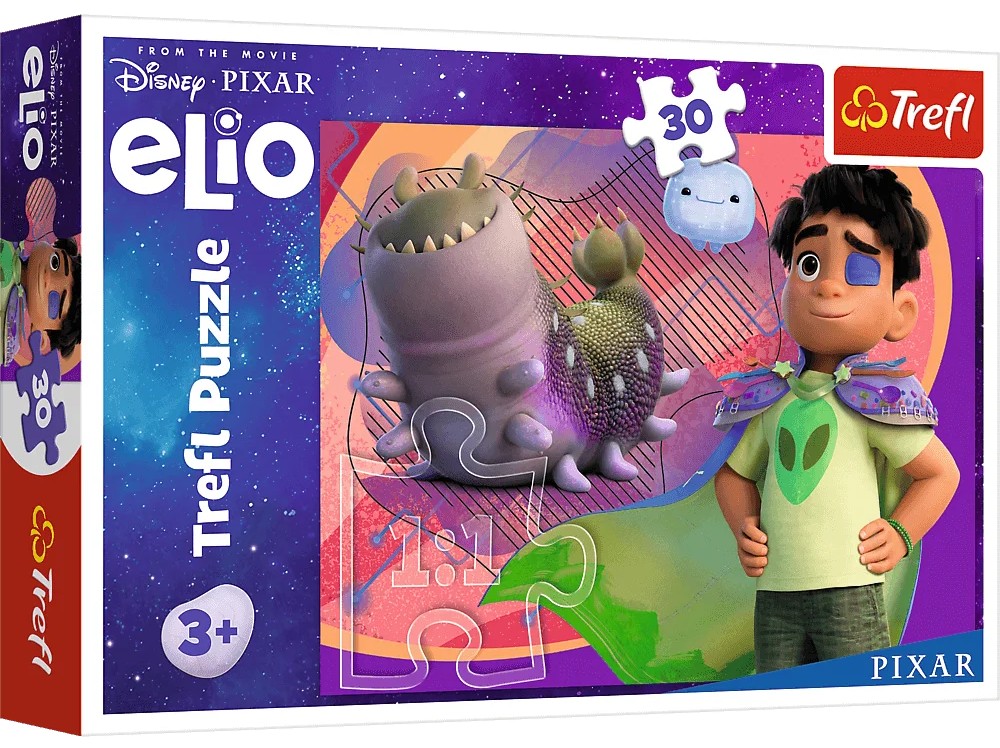 Детски пъзел Trefl от 30 части - Запознай се с Елио