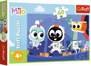 Детски пъзел Trefl от 60 части - Време е за среща с Майло