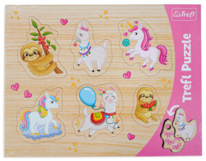 Детски пъзел Trefl - Вълшебни животни