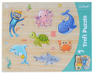 Детски пъзел Trefl - Воден свят
